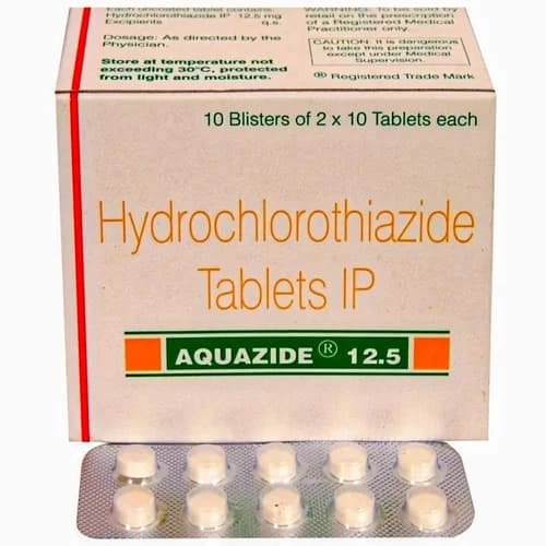 Aquazide 12.5mg Hydrochlorothiazide Tablet