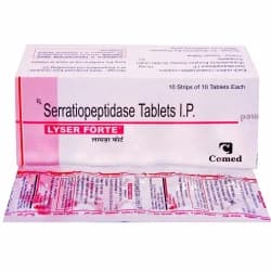 Serratiopeptidase 10mg Tablets