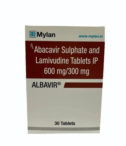 Abacavir 600mg Lamivudine 300mg
