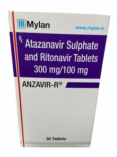 Anzavir R 300 Mg 100 Mg Tablet