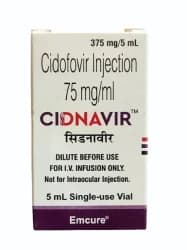 Cidnavir Cidofovir 375mg Injection