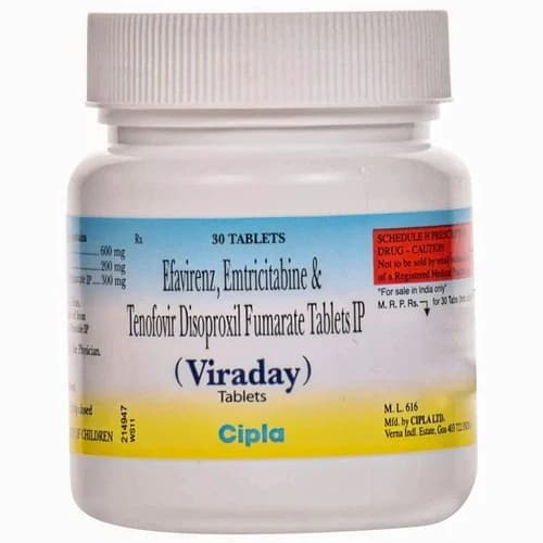 Viraday Anti Hiv Tablets