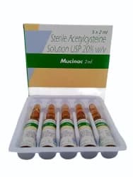 N Acetylcysteine 2 Ml Injection