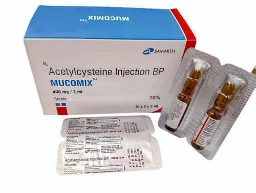 N Acetylcysteine 2 Ml Injection