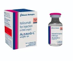Itolizumab Alzumab L Injection 100 Mg