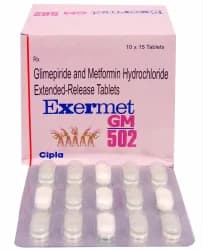 Glimepiride Metformin Hydrochloride Tablet