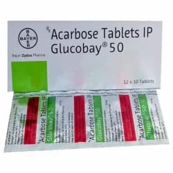 Glucobay 50 Mg Tablets