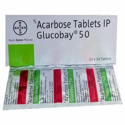 Glucobay 50 Mg Tablets