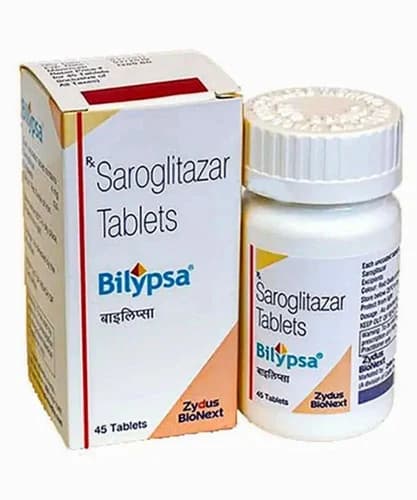 4mg Saroglitazar Tablets