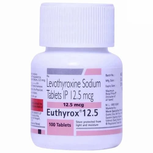 Thyroxine Sodium Tablets 12.5mcg