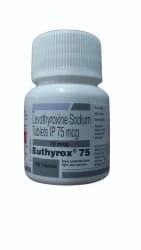 Thyroxine Sodium Tablets 75 Mcg
