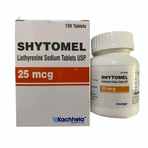 Liothyronine Sodium 25 Mcg Tablets