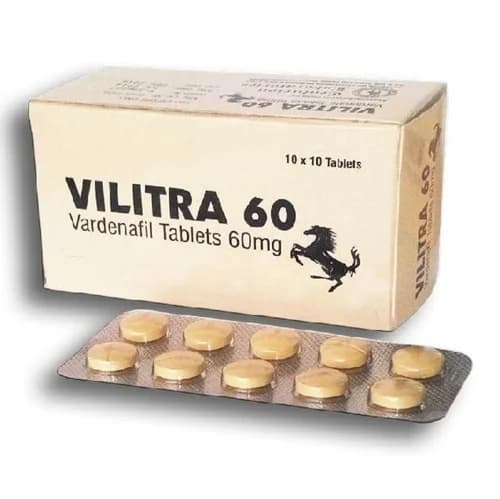 Vardenafil Vilitra 60 Mg Tablets