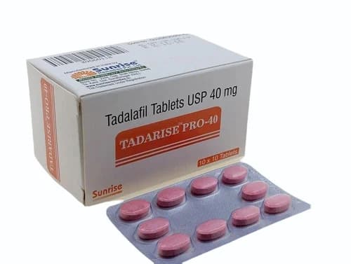 Tadarise Pro 40 Mg Tadalafil Tablets