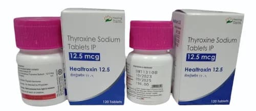 12.5Mcg Healtroxin Thyroxine Tablet