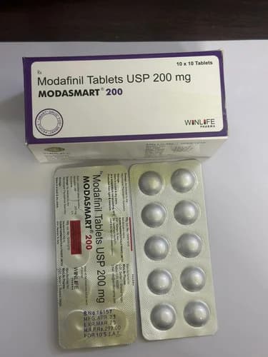 200 Mg Modafinil Modasmart Tablets