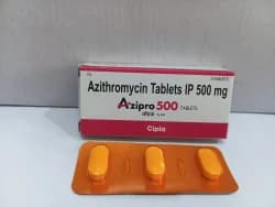 Azipro Azithromycin 500mg Tablets