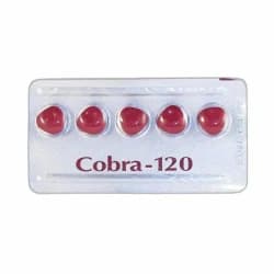 Sildenafil Citrate Cobra 120mg Tablet