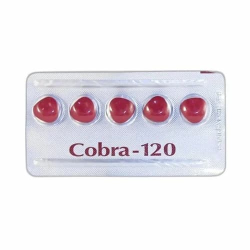 Sildenafil Citrate Cobra 120mg Tablet