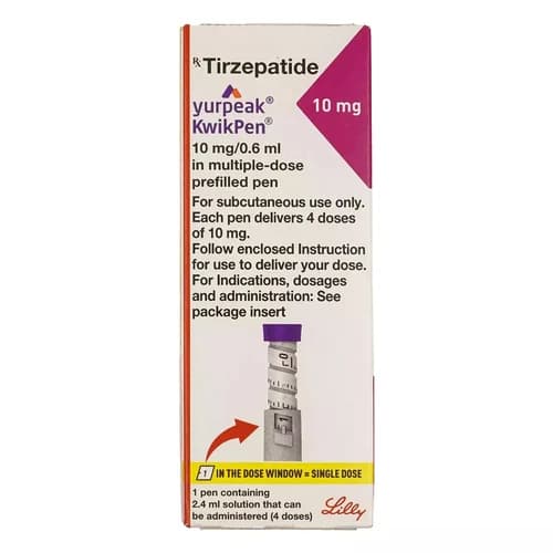 Yurpeak 10mg KwikPen Tirzepatide Injection