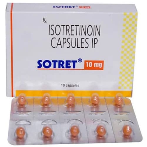 SOTRET 10MG ISOTRETINOIN CAPSULES IP
