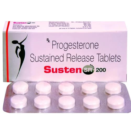 Susten Sr 200 Progesterone Tablets